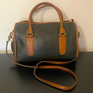 Rare Vintage Coach Forest Green Madison Satchel Spectator Bag 6765